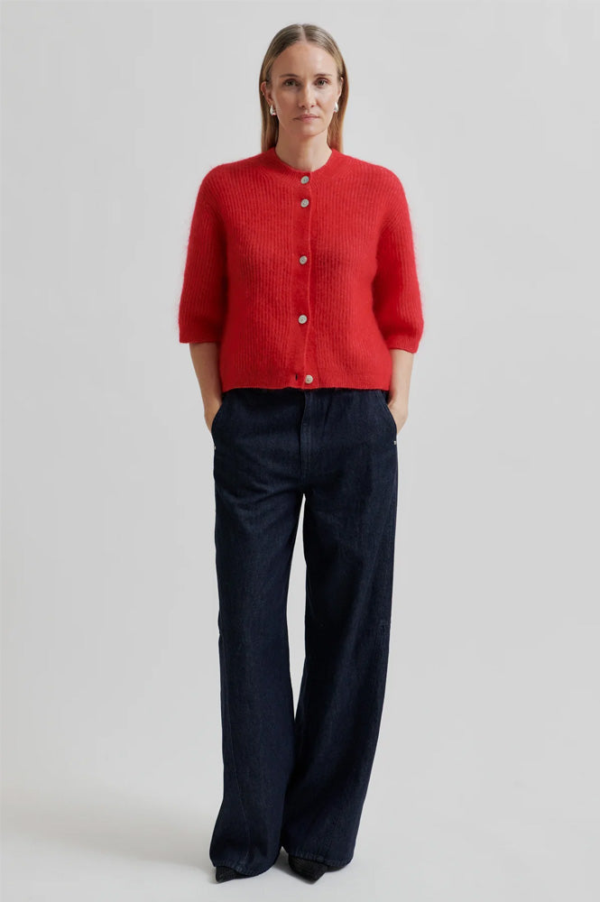 Second Female Andrea Goji Berry Cardigan