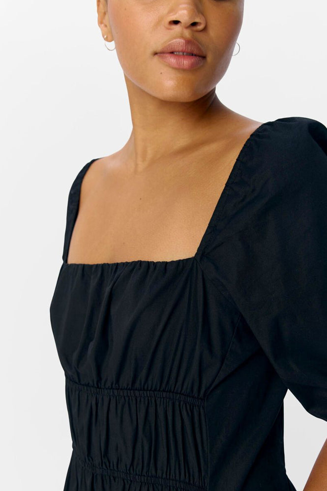 Object Hanna Black Midi Dressi