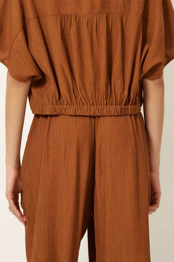 Sessùn Isla Minima Wide Caramel Trousers