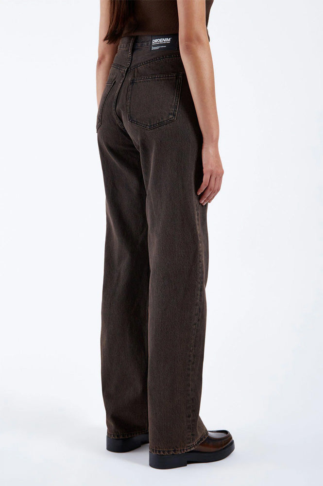Dr Denim Echo Tar Jet Brown Jeans