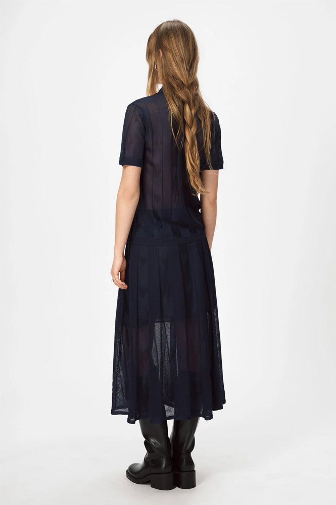 Nué Notes Belgrade Navy Skirt