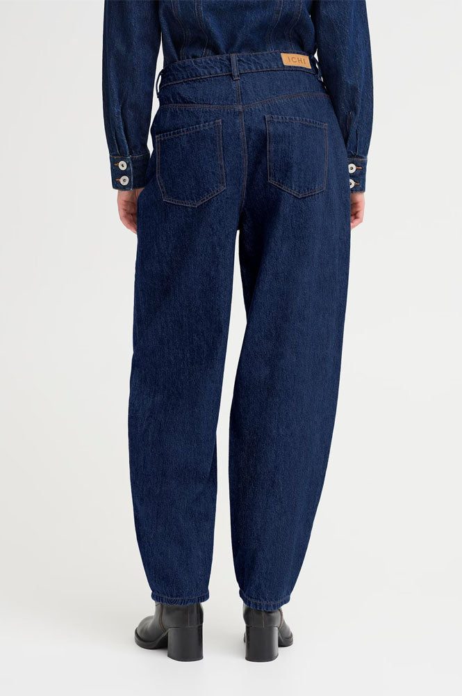 ICHI Berisel Barrel Leg Jeans