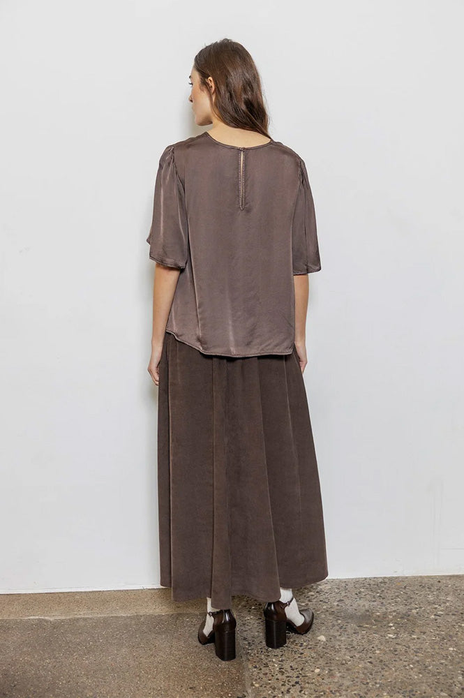 Project AJ117 Hailey Coffee Skirt