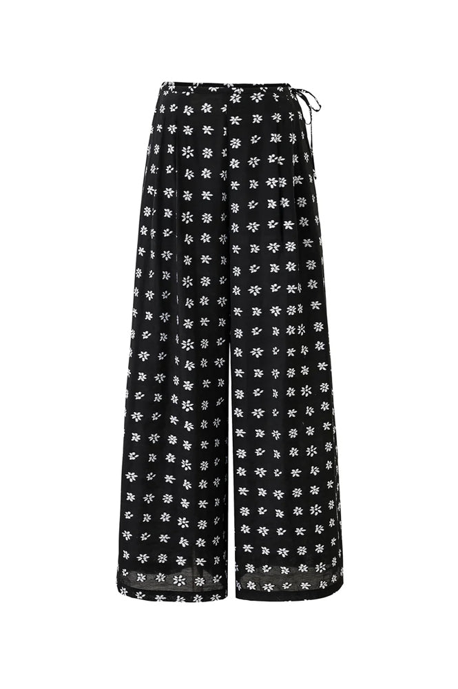 FRNCH Nuray Floral Print Trousers