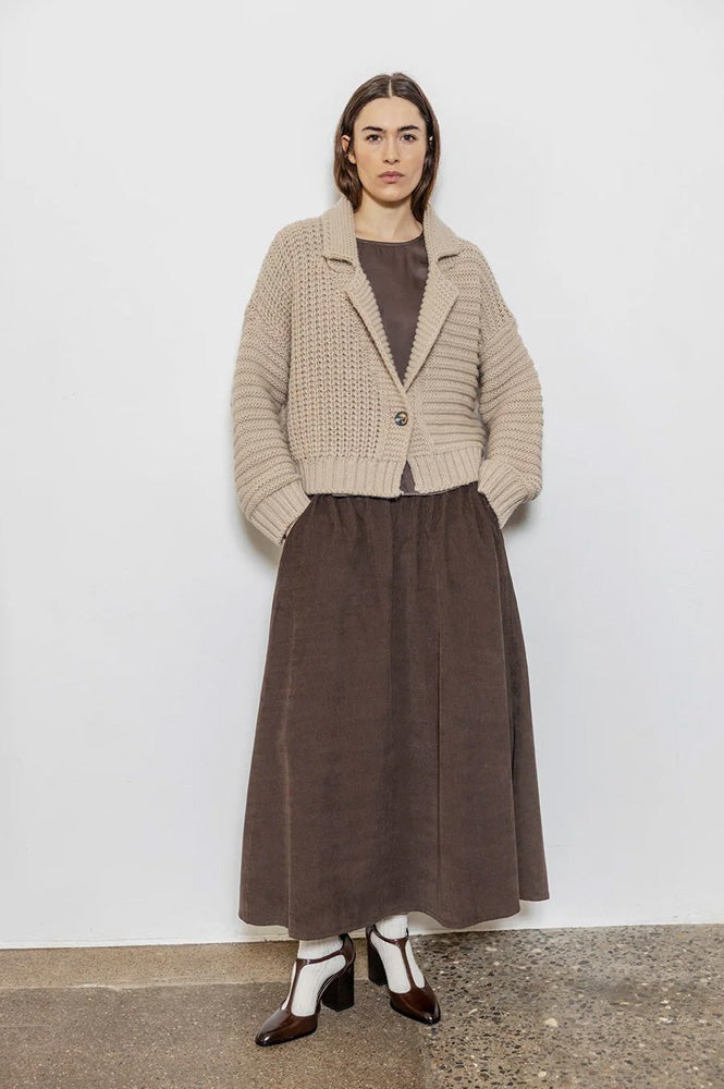 Project AJ117 Hailey Coffee Skirt