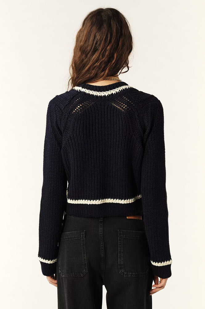 Ba&sh Bota Blue Pullover