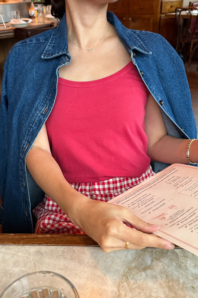 Le Bon Shoppe Dana Red Pepper Cami