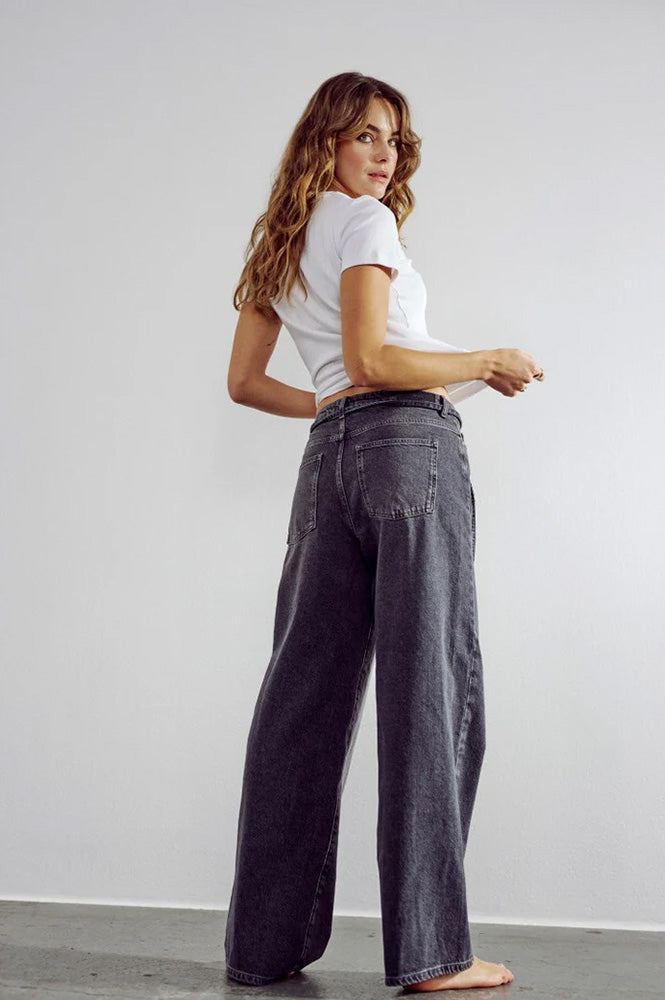 Numph Brooklyn Grey Denim Jeans