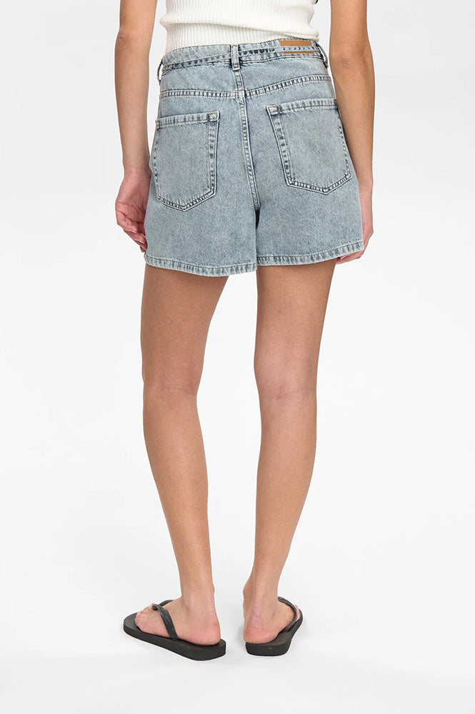 Numph Brooklyn Light Blue Bleach Shorts