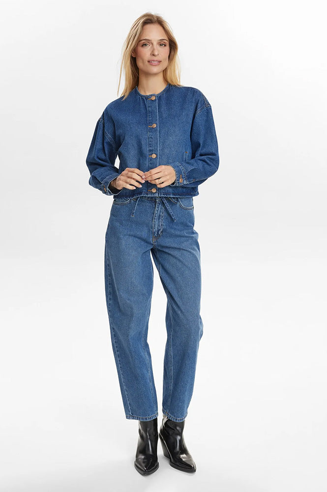 Numph Cuba Classic Blue Denim Jacket