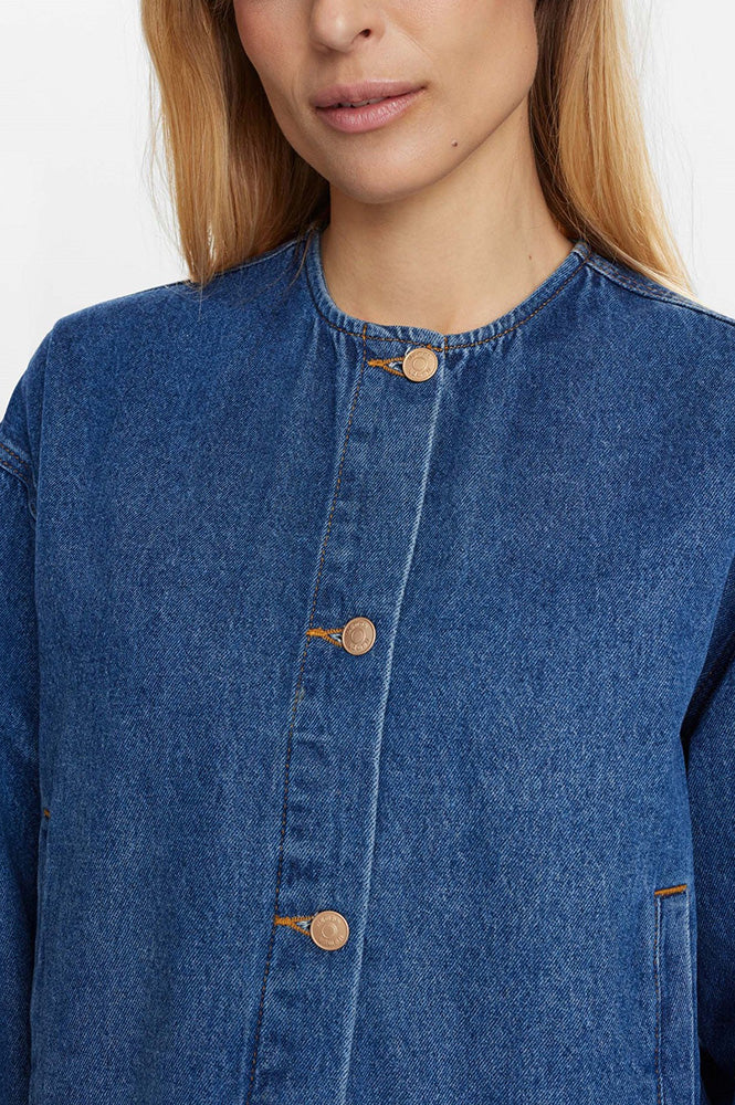 Numph Cuba Classic Blue Denim Jacket