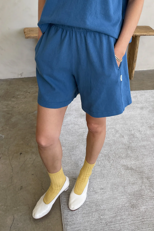Le Bon Shoppe Flared Basketball Ocean Shorts