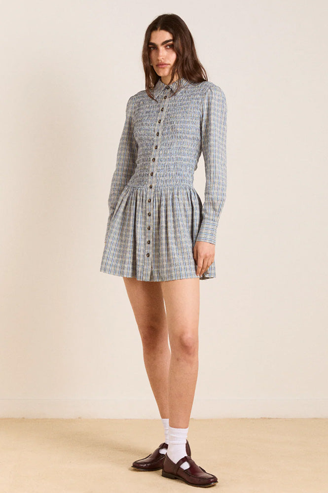 Damson Madder Bora Cloudy Mini Dress