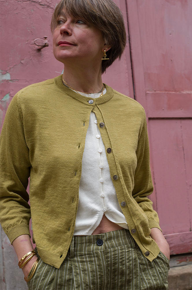Bellerose Neeta Antique Gold Cardigan
