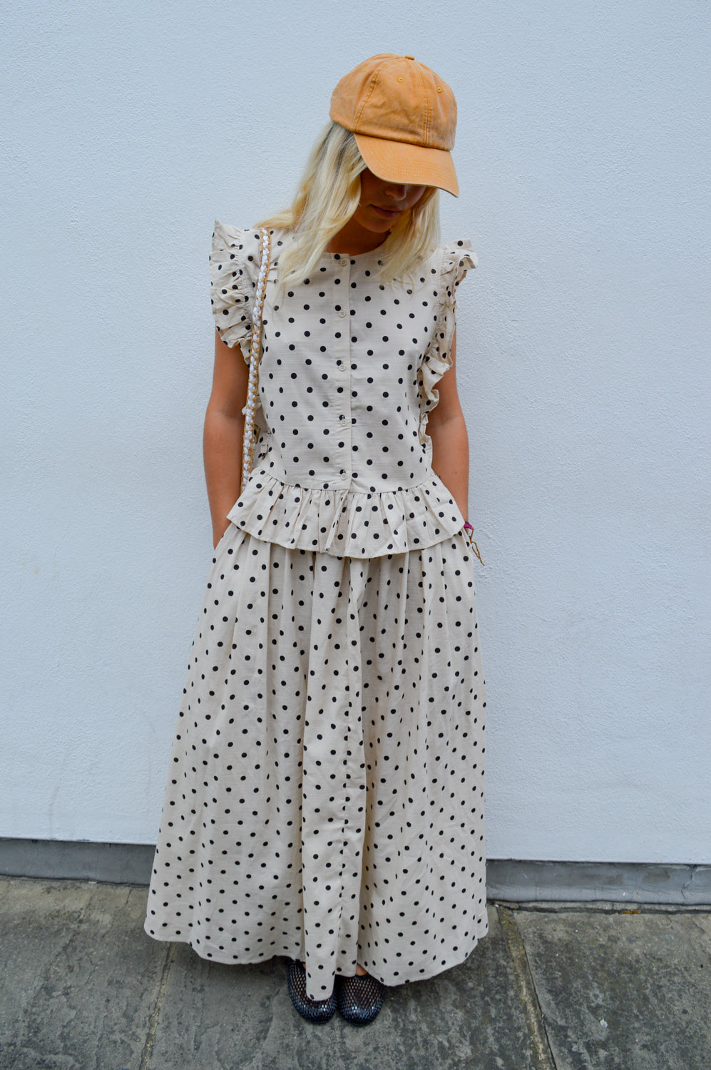 Object Hama Paige Polka Dot Skirt