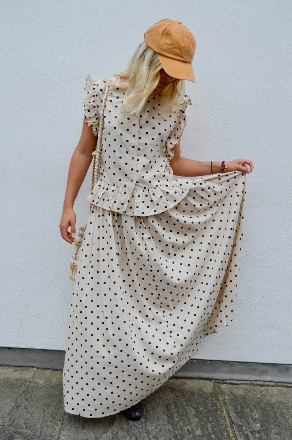 Object Hama Paige Polka Dot Skirt