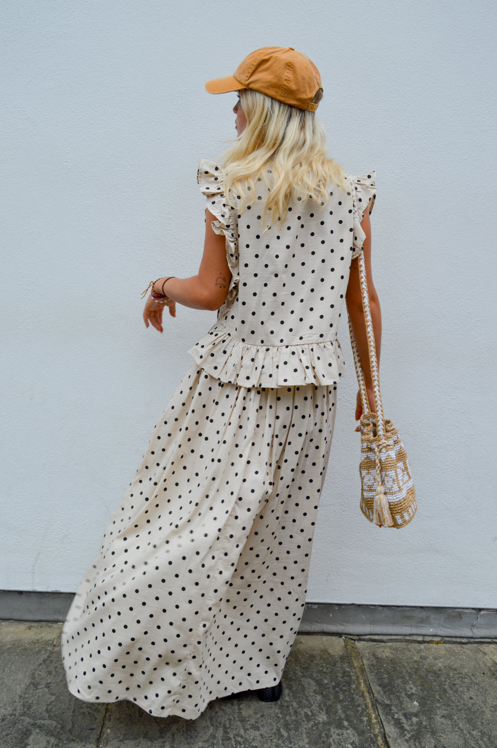 Object Hama Paige Polka Dot Skirt