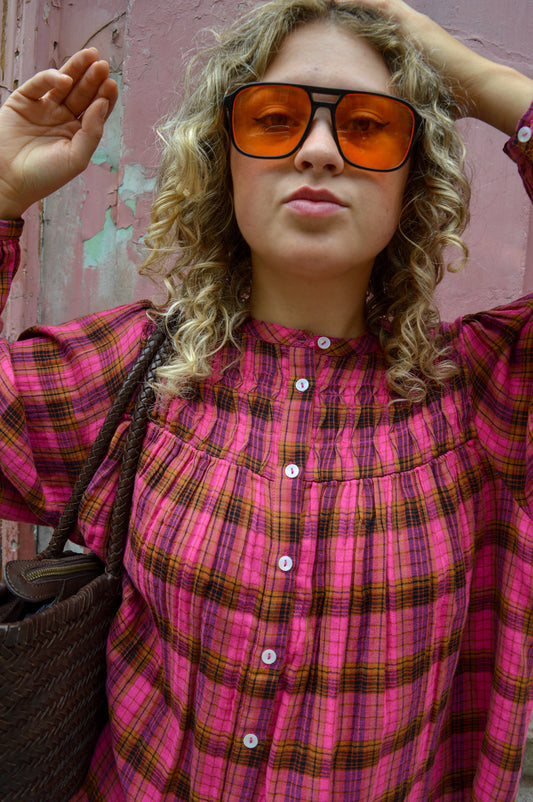 Louise Misha Jally Pink Alp Blouse