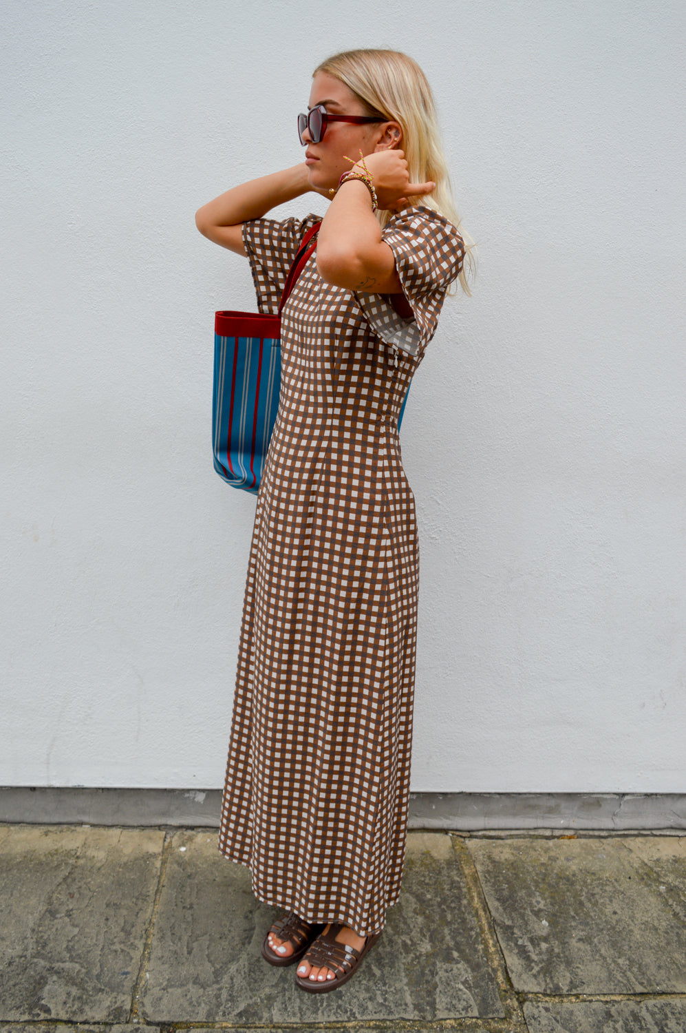 Baum Und Pferdgarten Adelene Hot Fudge Check Dress