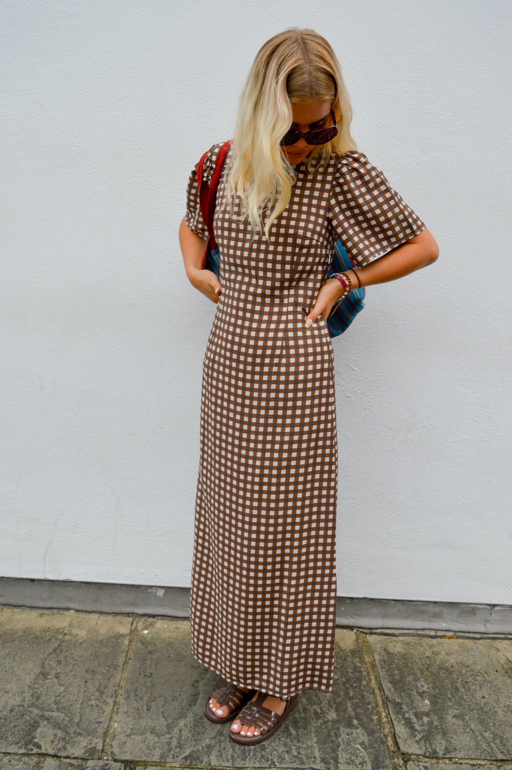 Baum Und Pferdgarten Adelene Hot Fudge Check Dress