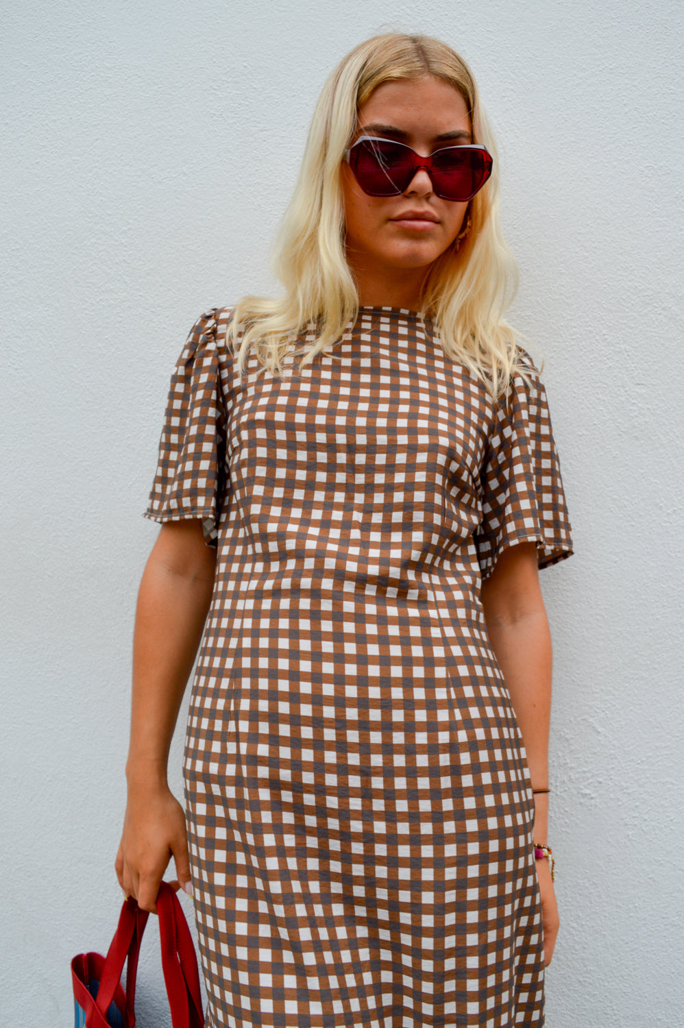 Baum Und Pferdgarten Adelene Hot Fudge Check Dress