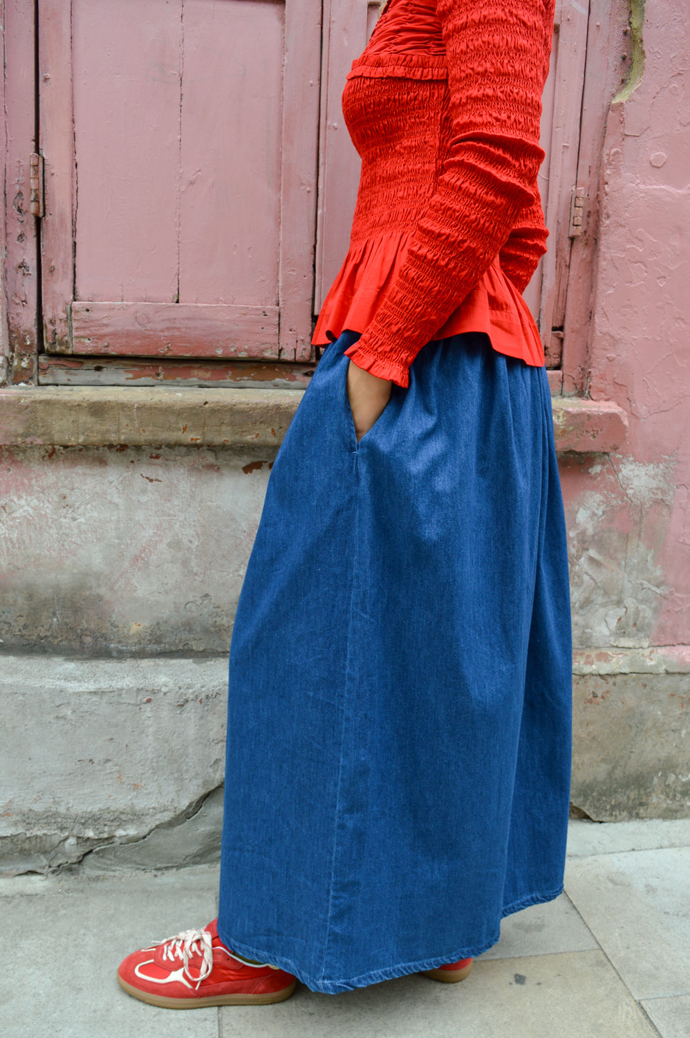 Frau Helsinki Denim Skirt