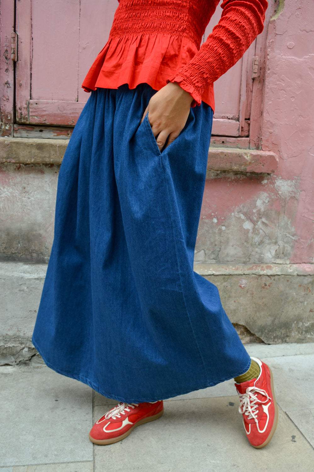 Frau Helsinki Denim Skirt