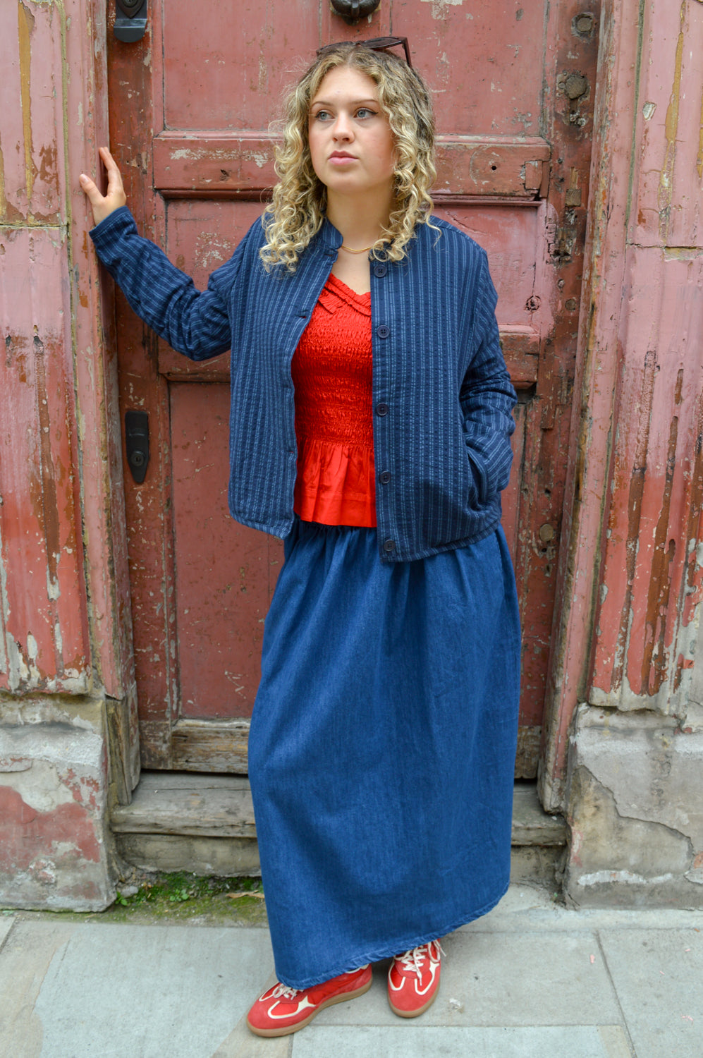 Frau Helsinki Denim Skirt