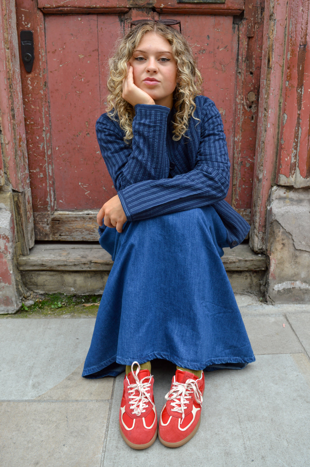 Frau Helsinki Denim Skirt