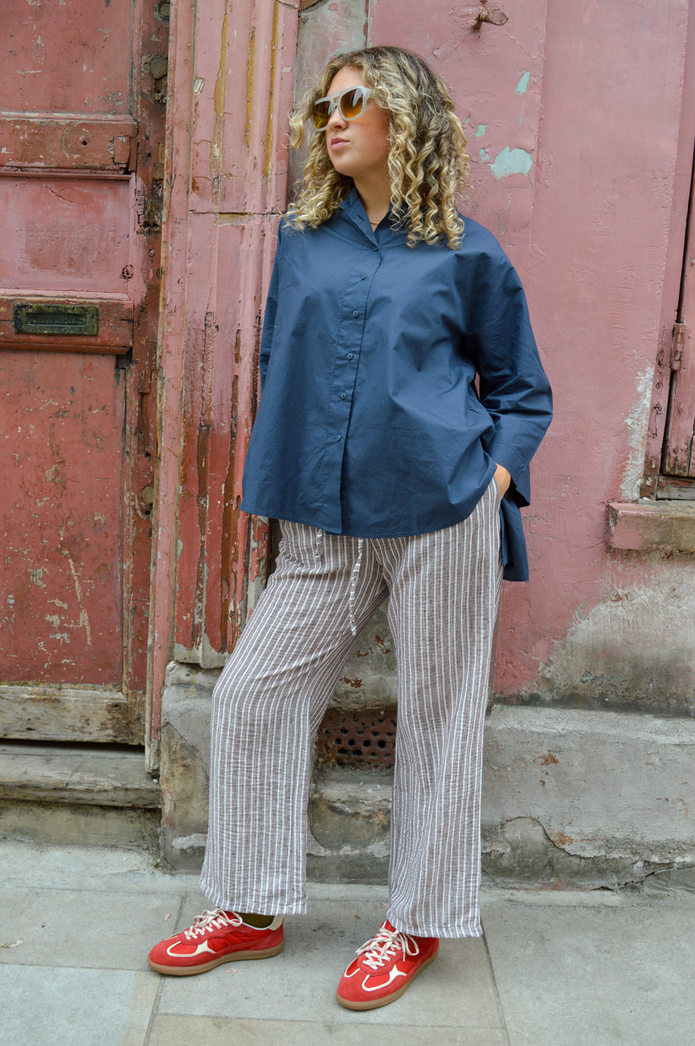 Marta Clarissa Moro Stripe Trousers