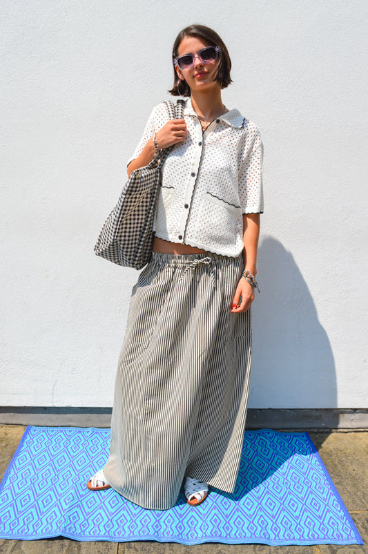 Lolly's Laundry Akane Striped Maxi Skirt
