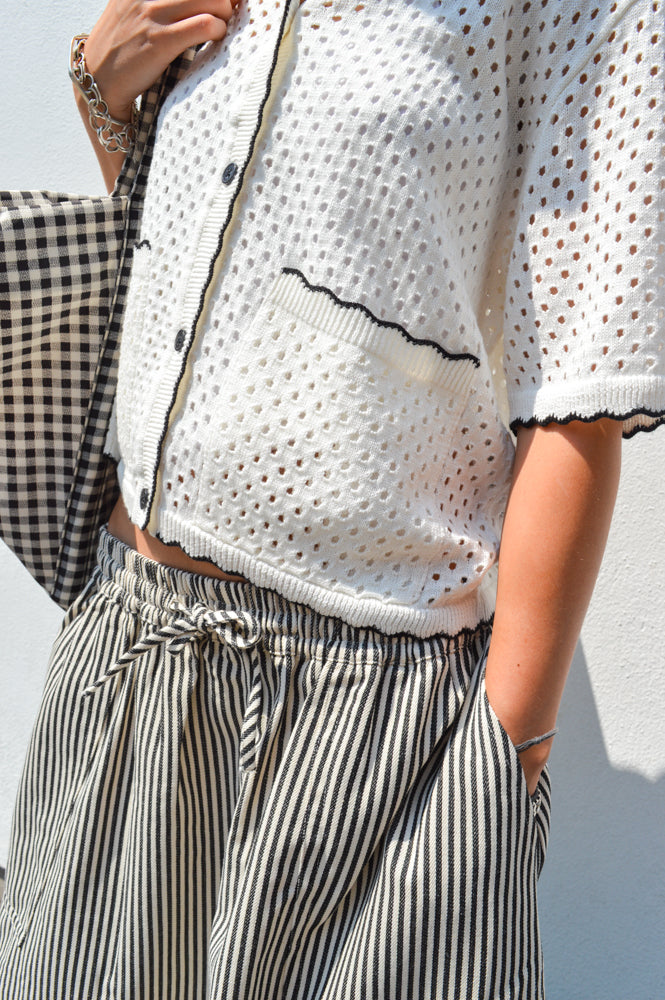 Lolly's Laundry Akane Striped Maxi Skirt