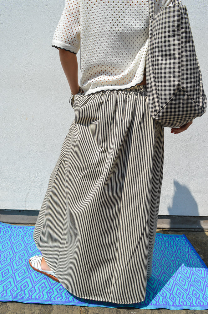 Lolly's Laundry Akane Striped Maxi Skirt