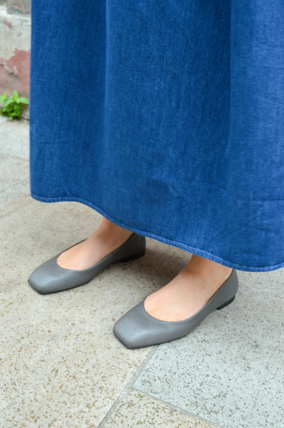 Frau Stockholm Denim Long Dress