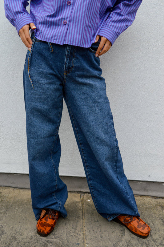 Numph Brooklyn Dark Blue Denim Jeans