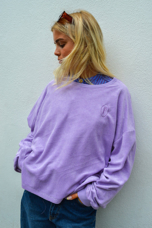 FRNCH Pasqualine Lilac Sweatshirt