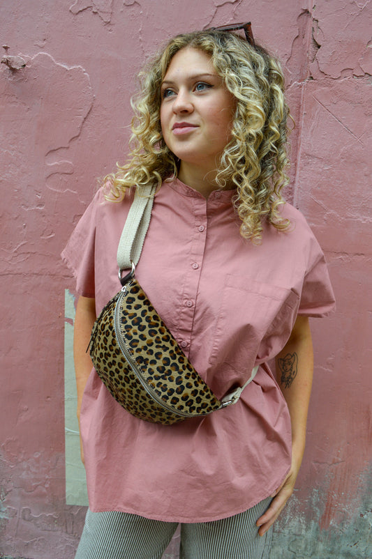 Frau Colombo Ash Rose Top