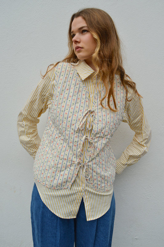 ICHI Quarry Bow Vintage Vest