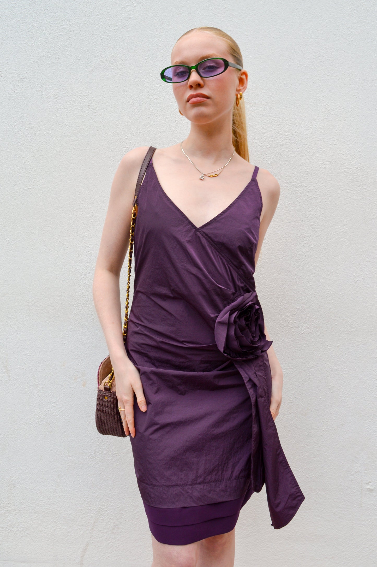 Baum Und Pferdgarten Andria Plum Perfect Mini Dress