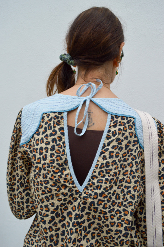 Stella Nova Leopard Print Blouse