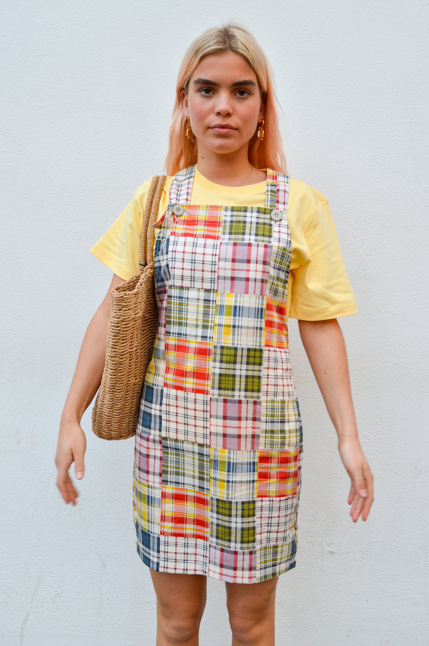 Howlin Cosmic Tropical Madras Mix Dress