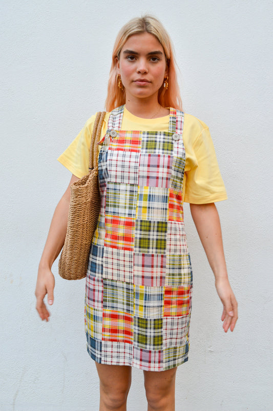 Howlin Cosmic Tropical Madras Mix Dress
