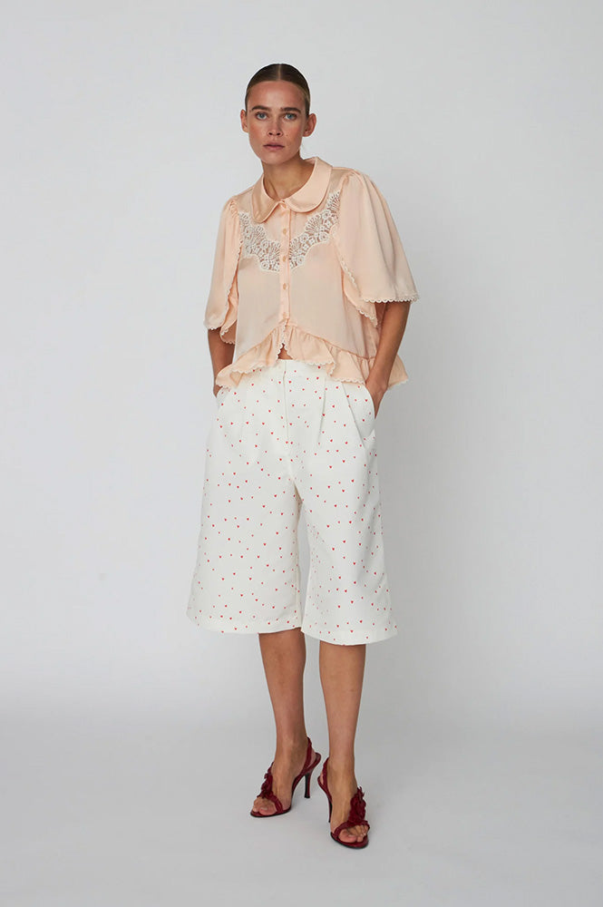 Stella Nova Heart Printed Shorts