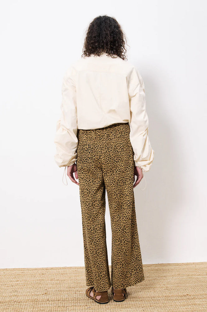 FRNCH Cherin Leopard Trousers