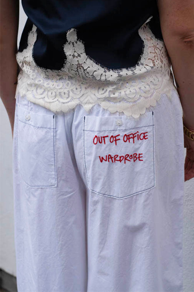 Stella Nova Out Of Office Embroidered Shorts