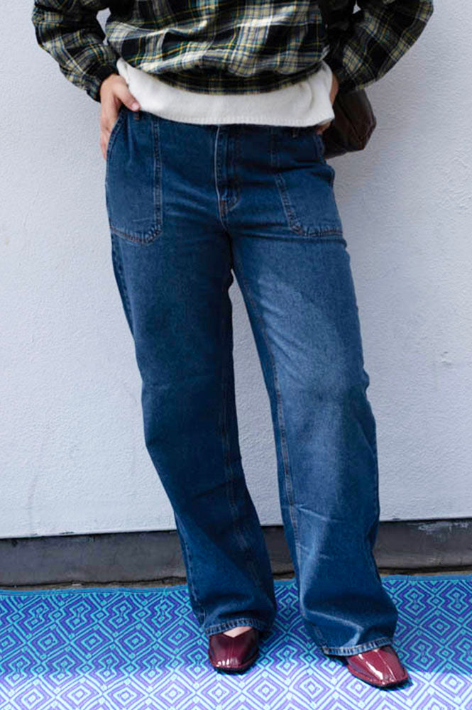 Numph Cuba Gigi Classic Blue Jeans