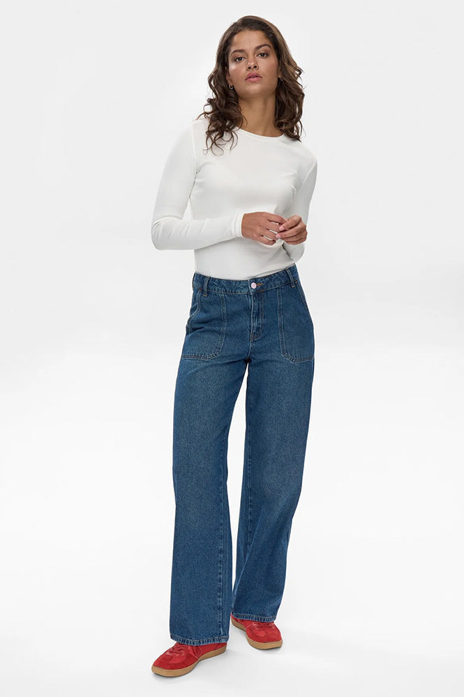 Numph Cuba Gigi Classic Blue Jeans
