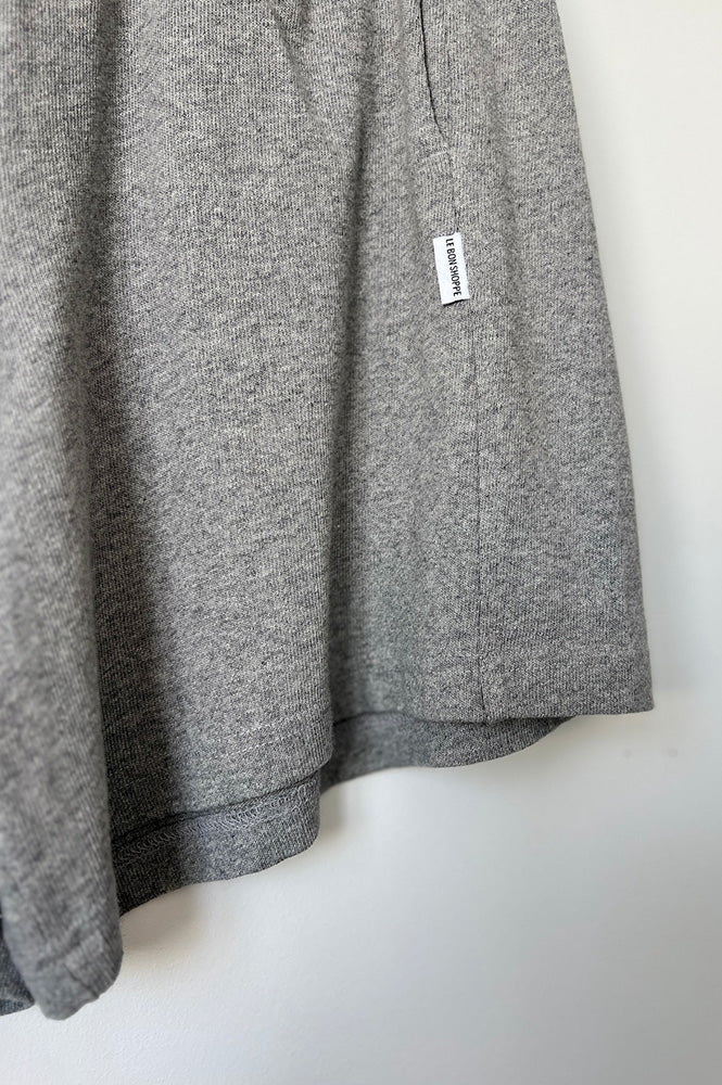 Le Bon Shoppe Flared Basketball Heather Grey Shorts