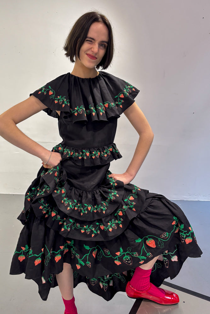 Helmstedt Algue Black Dress