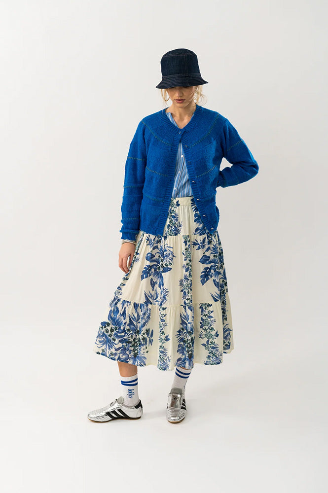 Lolly's Laundry Jork Neon Blue Cardigan
